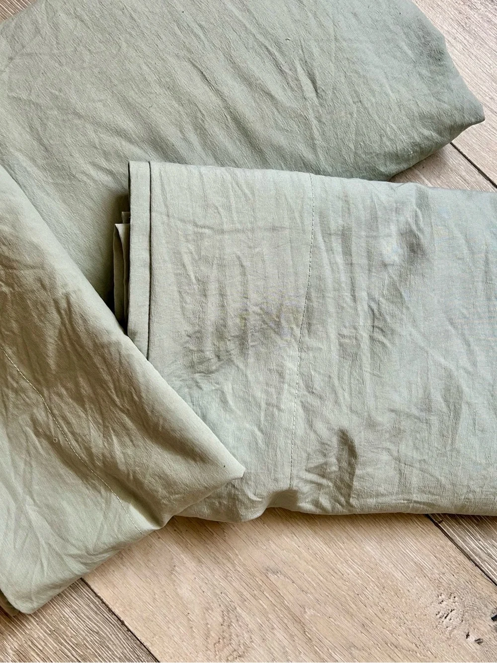 Mainstays Sage Green Cotton Sheet Set